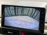 【バックカメラ】駐車時に後方がリアルタイム映像で確認できます。大型商業施設や立体駐車場での駐車時や、夜間のバック時に大活躍!運転スキルに関わらず、今や必須となった装備のひとつです!
