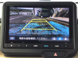 駐車も安心のリアカメラ付です