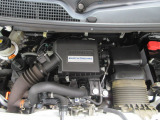 自慢のエンジンはパワードbyHONDAです。精度とバランスにこだわって、低回転からスムースなパワーを発揮します。
