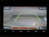 バックガイドモニターで、後方を確認しながら安心して駐車することができます。運転初心者も熟練者も必須の機能ですよ!