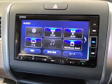 ナビ機能だけでなく、ミュージックサーバー、Bluetooth、フルセグテレビ、DVDとCD再生など、オーディオ機能がついています。