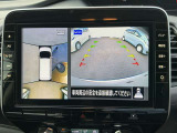アラウンドビューモニター装備で、バックや縦列駐車の際に上から見た映像があなたをサポート!