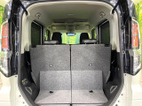 普段のお買い物や通勤、送迎等に十分な荷室スペースを確保しております。セカンドシートを倒すと、大きな荷物の積載も可能です♪