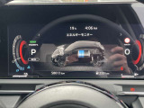視認性のいい大型スピードメーター