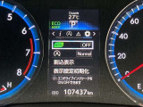 ECOモードはエアコンの効きなどを抑え低燃費で走れるようにサポートします。