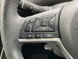ステアリングスイッチで、オーディオ等のコントロールが可能