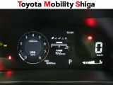 昼間でもくっきり見やすい、高質感メーターです。