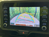 【バックカメラ】駐車時に後方がリアルタイム映像で確認できます。大型商業施設や立体駐車場での駐車時や、夜間のバック時に大活躍!運転スキルに関わらず、今や必須となった装備のひとつです!