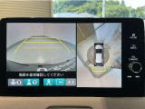 マルチビューカメラシステムです。周囲の状況を多彩なビューでナビ画面に表示します。駐車場や見通しの悪い交差点での安心感を高めます♪