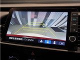 【バックカメラ】後退時も安心。リバース連動で画面が切り替わるのでとっても便利。