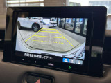 バックカメラももちろんついておりますので駐車時も後方が確認できて安心ですね!