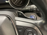 パドルシフト付きです!走りだけでなく、雰囲気までスポーティに!ハンドルから手を離さなくてよいので、安全面も向上です。