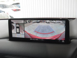 360&deg;ビューモニターを搭載しています。コーナーセンサーと合せてお使いいただくことで、安全、安心にお車の取り回しを行っていただけます。