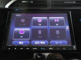 フルセグテレビ搭載。DVD・CD再生にも対応しています。