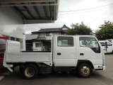 ディーゼル、4WD、マニュアル、ABS、Wキャブ、1.8トン、パワーゲート800、荷台内寸約:L198&times;W157&times;H37