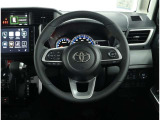 各操作スイッチなどもハンドルから手を放すことなく操作可能で安全運転に支援いたします!