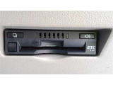 ETC車載器付きです。高速道路の料金所もスムーズに通過できます。