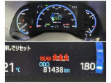 入庫時の走行距離です。店舗への移動等で変動がございますのでご了承ください。