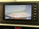車庫入れや後方操作をサポート!苦手な駐車も安心のバックモニター付きです♪ガイド線も表示されますので、どこまで下がれば良いか目安にもなります☆