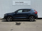◆サイド/流麗なプロポーションはVOLVO車の真骨頂。「美しいものと共にありたい」というオーナーの願いを満たします