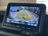 バックカメラももちろんついておりますので駐車時も後方が確認できて安心ですね!