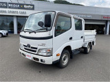 トヨタ トヨエース ダブルキャブロングシングルジャストロー垂直式パワーゲート付 0.75t積載 オートマ車 4WD/パワステ パワーウィンド エアコン 荷台床板