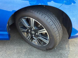 切削加工とブラック塗装を施した純正アルミホイール★【165/65R15】タイヤの溝も、まだまだ!くわしくはスタッフへ。