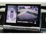 パノラミックビューモニターで駐車も安心♪