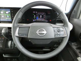 ちょうどいい大きさのハンドルです♪スイスイ運転できますよ♪