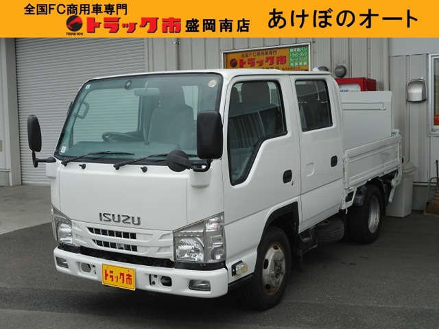 エルフ  3.0 ダブルキャブ フルフラットロー ディーゼルターボ 4WD