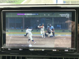 ドライブの休憩時に地デジやDVDの視聴が可能です