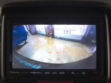 バックカメラ機能で駐車も安心☆