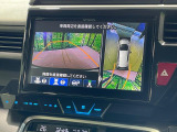 【マルチビューカメラシステム】専用のカメラにより、上から見下ろしたような視点で360度クルマの周囲を確認することができます☆死角部分も確認しやすく、狭い場所での切り返しや駐車もスムーズに行えます。