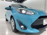フォグランプ装着車です。暗い夜道の車両前方を明るく照らします