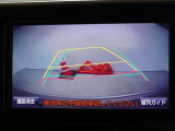 バックガイドモニターを装備しています、車庫入れもラクラクです。