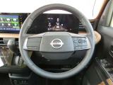 ちょうどいい大きさのハンドルです♪スイスイ運転できますよ♪