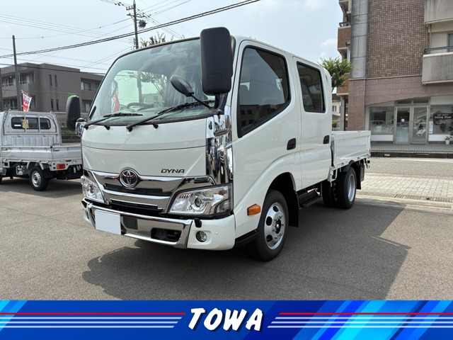ダイナ 3.0DT4WDダブルキャブ1.3t木製フルJ/L