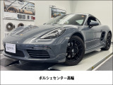 18年 718 Cayman 外装 グラファイトブルーメタリック 内装 ブラック