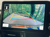 【バックカメラ】駐車時に後方がリアルタイム映像で確認できます。大型商業施設や立体駐車場での駐車時や、夜間のバック時に大活躍!運転スキルに関わらず、今や必須となった装備のひとつです!