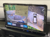 【マルチビューカメラシステム】専用のカメラにより、上から見下ろしたような視点で360度クルマの周囲を確認することができます☆縦列駐車や幅寄せ時に活躍してくれます♪