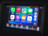 ●Apple Car Play:スマホとの有線接続で、ナビ・オーディオ再生などスマホのアプリ機能が画面でも使える便利機能です!