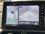 【アラウンドビューモニター】車を上から見下ろしているかのような映像で周囲の状況がひと目で確認、狭い駐車場に駐車するときも安心です♪