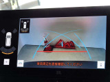 バックガイドモニターを装備しています、車庫入れもラクラクです。