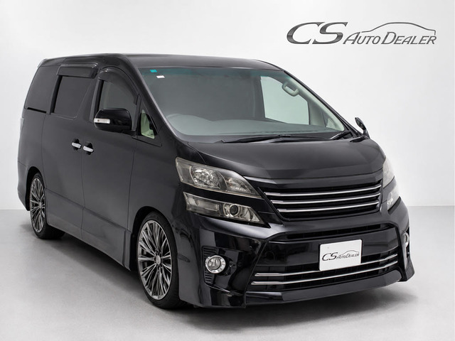 ヴェルファイア 2.4 Z 車高調 カスタムホイール 両側パワスラ