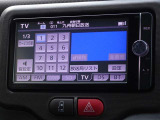 地デジ対応、フルセグデジタルTV放送が視聴できます。