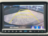 バックカメラ装着済!後退時、画面で後方の視界をサポートします。