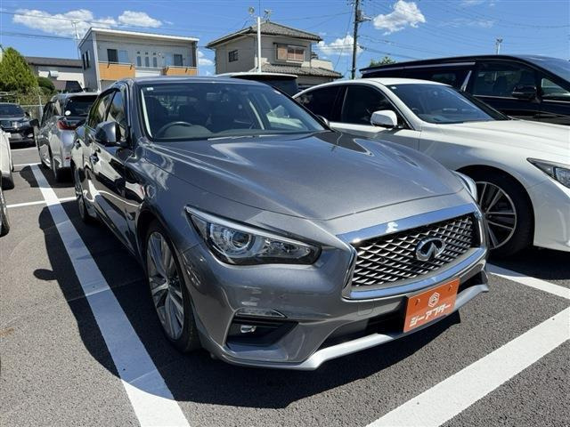 スカイライン 3.5 350GT ハイブリッド 禁煙車 純正ナビ フルセグTV