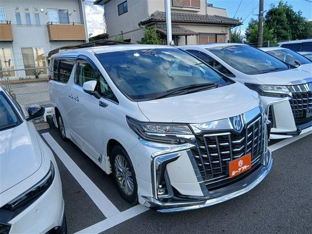 アルファード ハイブリッド 2.5 SR Cパッケージ E-Four 4WD 禁煙車 後席モニター モ...