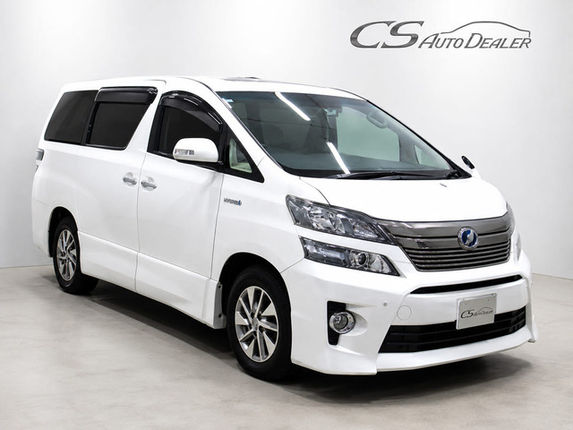 ヴェルファイアハイブリッド HV ZR プレミアムシートED サンルーフ 黒本革