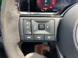 ハンドルスイッチでオーディオ操作ができます。NISMOハンドル☆